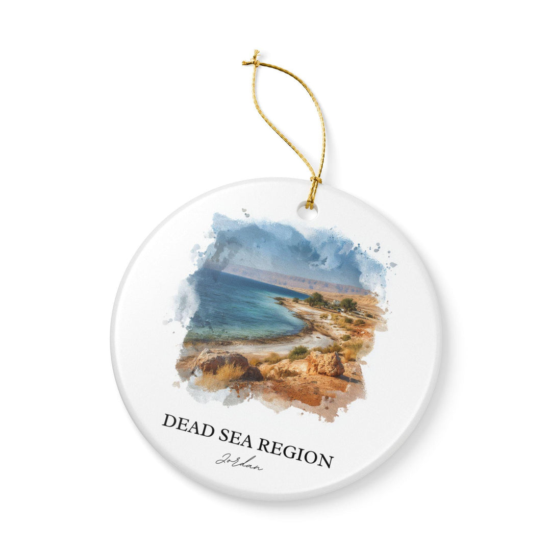 Dead Sea, Jordan Ornament: Unique Dead Sea Jordan Souvenir, Jordan Xmas Decor, and Authentic Jordan Gift
