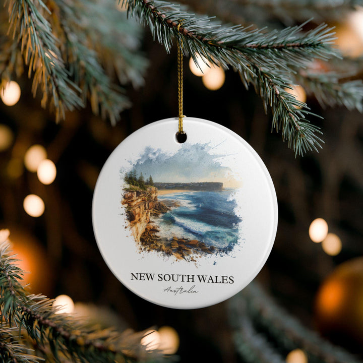 New South Wales Ornament: Unique Australia Souvenir, NSW Xmas Decor, and Authentic New South Wales Gift