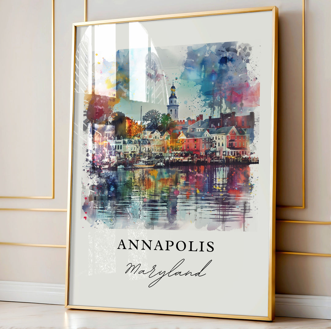 Annapolis Wall Art - Maryland Print