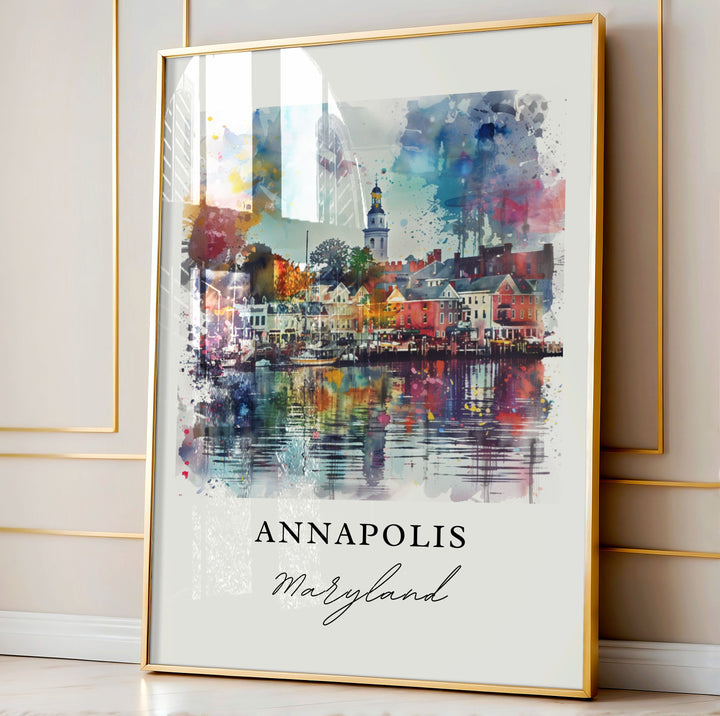 Annapolis Wall Art - Maryland Print