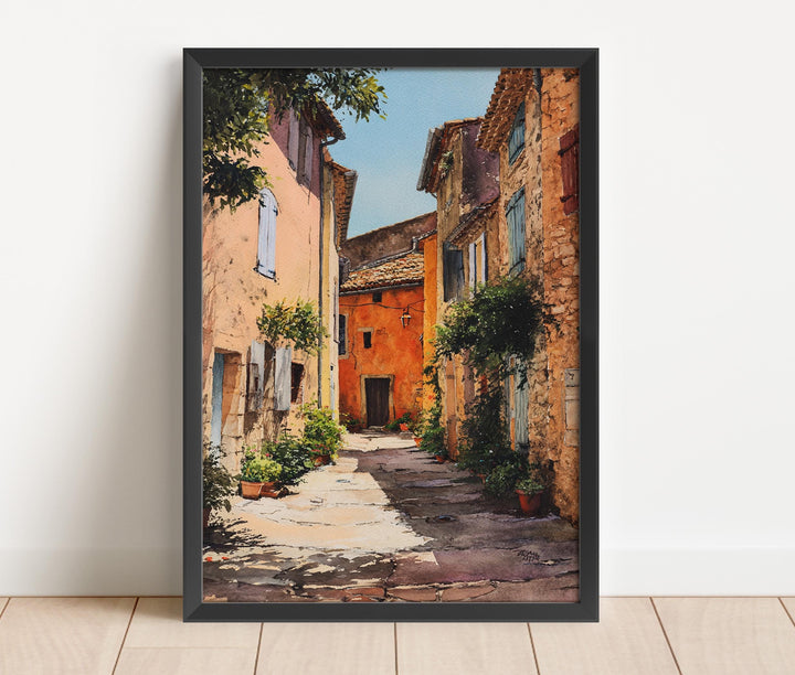Provence France Art Provence Travel Print France Artwork Provence Decor Provence France Wall Art