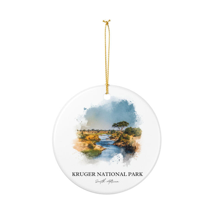 Kruger National Park Ornament: Unique Kruger Souvenir, Kruger Xmas Decor, and Authentic South Africa Gift