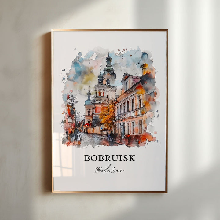 Bobruisk Wall Art - Belarus Print