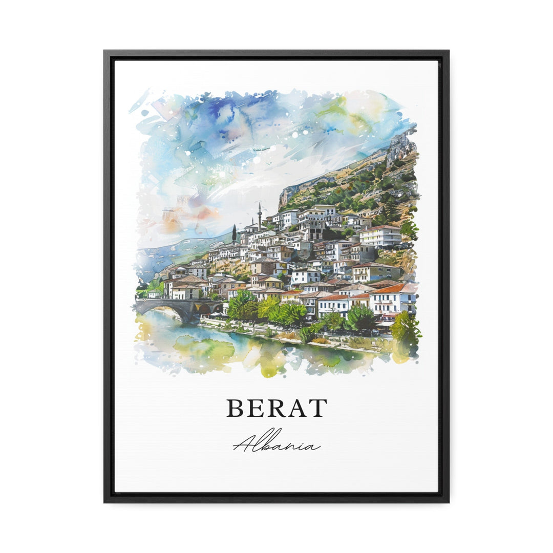 Berat Wall Art - Albania Print