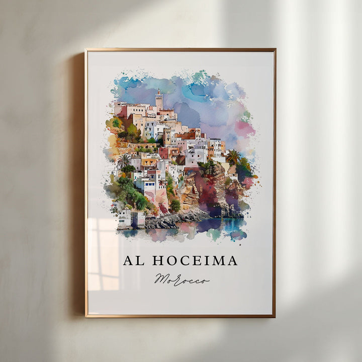 Al Hoceima Wall Art - Morocco Print