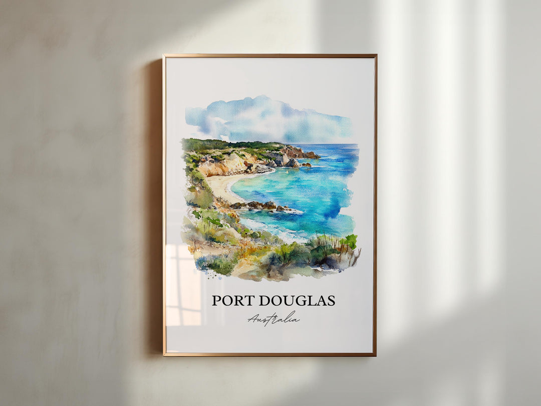 Port Douglas, Australia – Watercolor Art Print