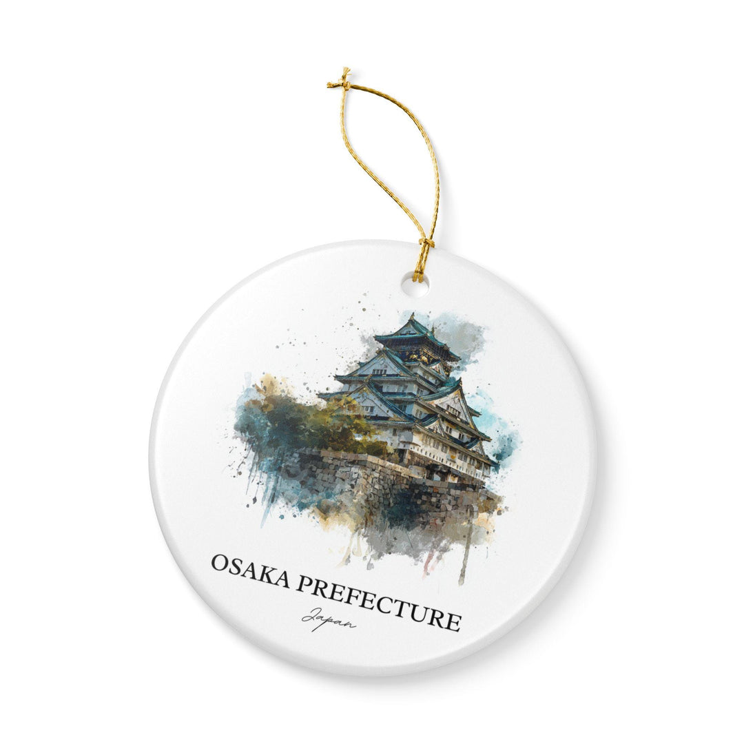 Osaka Japan Ornament: Unique Osaka Souvenir, Osaka Japan Xmas Decor, and Authentic Japan Gift