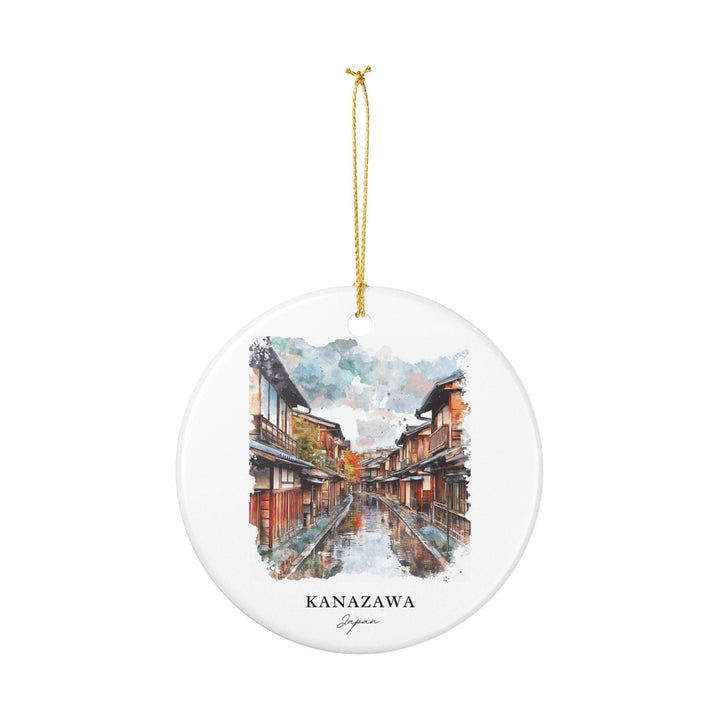 Kanazawa Ornament: Unique Kanazawa Japan Souvenir, Kanazawa Xmas Decor, and Authentic Kanazawa Japan Gift