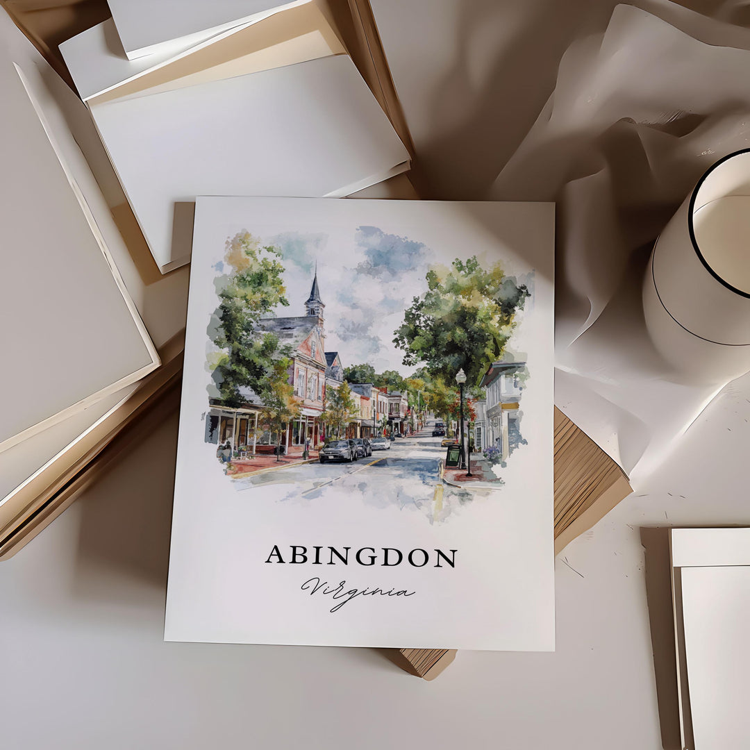 Abingdon Wall Art - Virginia Print