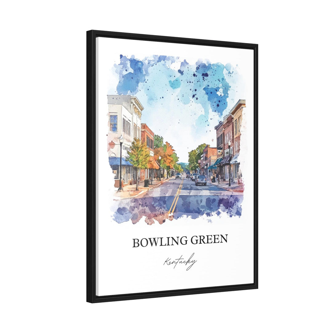 Bowling Green Wall Art, Bowling Green KY Print, Warren County Artwork, Bowling Green KY Gift, Travel Print, Travel Poster, Housewarming Gift