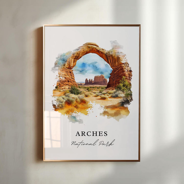 Arches National Park Wall Art - Utah Print