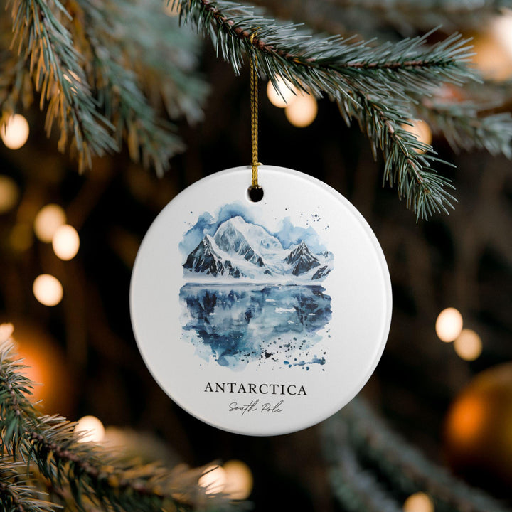 Antarctica Ornament: Unique Antarctica Souvenir, Antarctica Xmas Decor, and Authentic Antarctica Gift