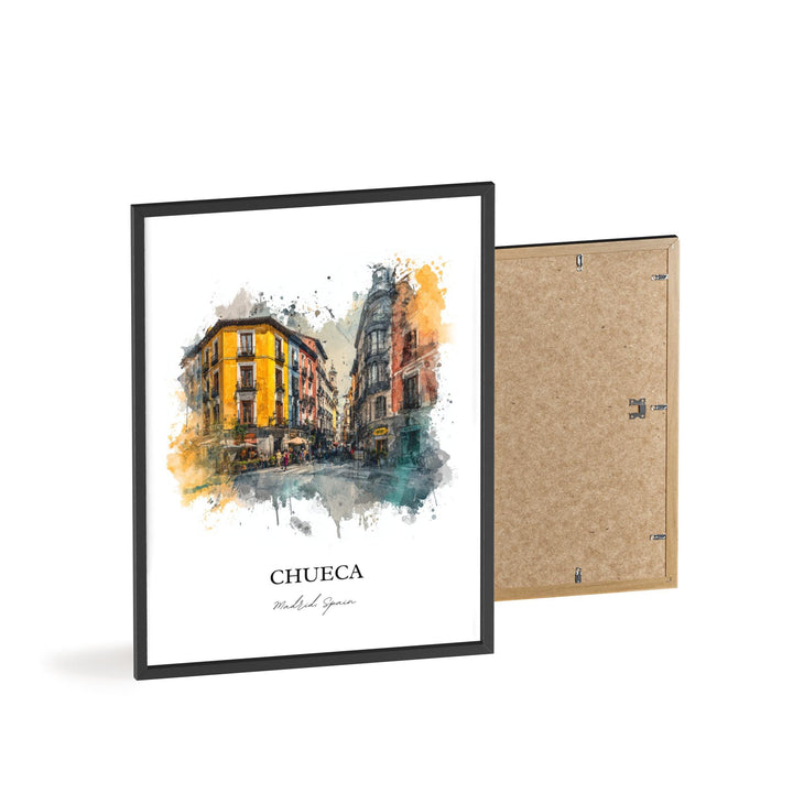 Chueca, Spain – Watercolor Art Print