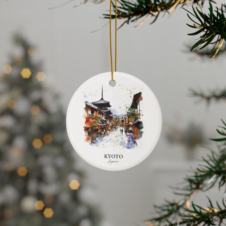 Kyoto Japan Ornament: Unique Kyoto Souvenir, Kyoto Xmas Decor, and Authentic Kyoto Japan Gift