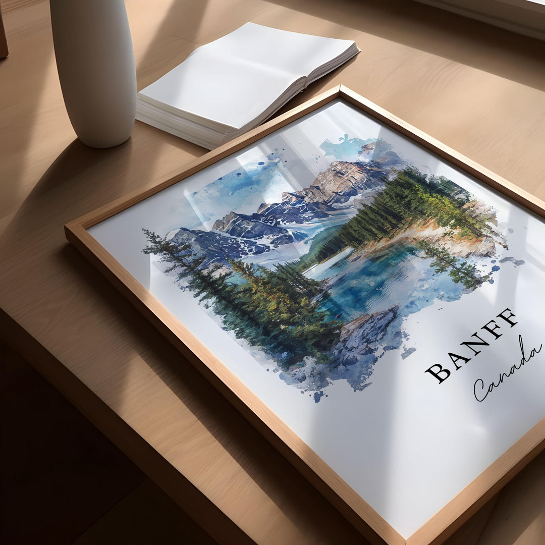 Banff National Park Wall Art - Alberta Canada Print