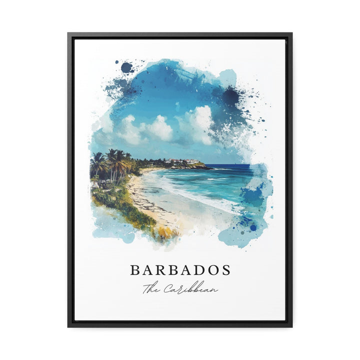 Barbados Wall Art - The Caribbean Print