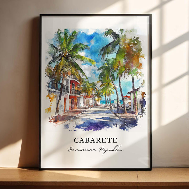 Cabarete Wall Art, Dominican Republic Print