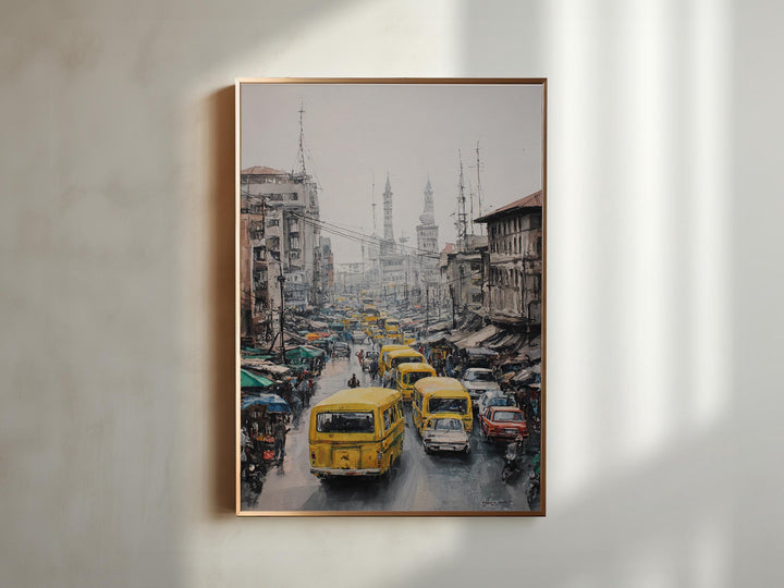 Lagos, Nigeria – Watercolor Art Print