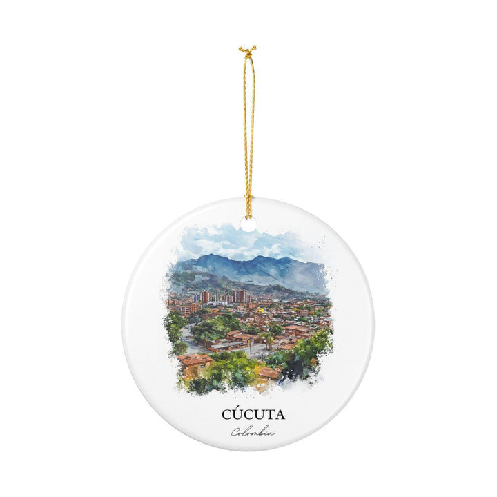 Cucuta Colombia Ornament: Unique Cucuta Souvenir, Cucuta Xmas Decor, and Authentic Cucuta Colombia Gift
