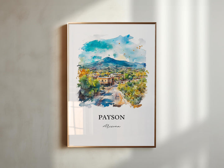 Payson AZ Wall Art - Arizona Print