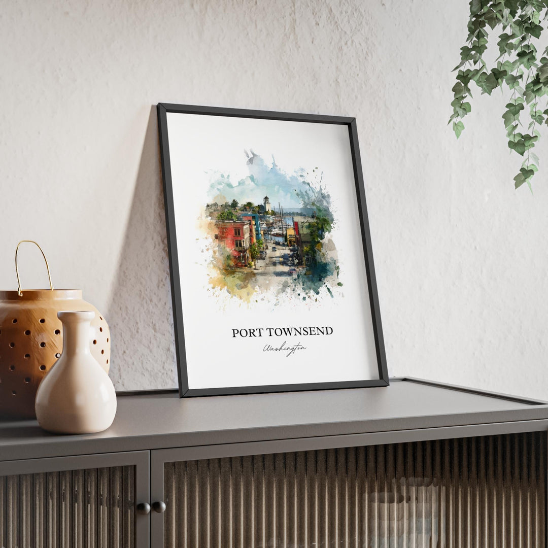 Port Townsend, Washington – Watercolor Art Print
