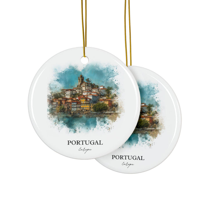 Portugal Ornament: Unique Portugal Souvenir, Portugal Xmas Decor, and Authentic Portugal Country Gift