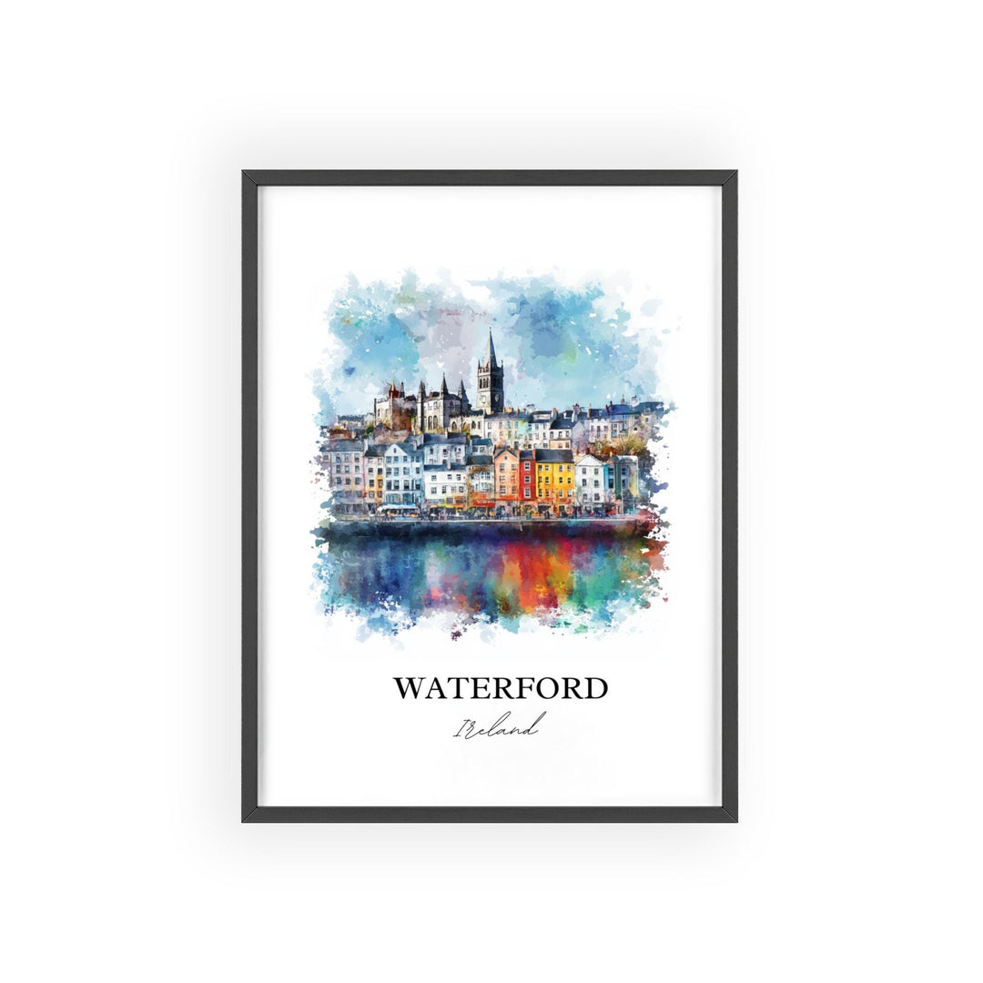 Waterford, Ireland – Watercolor Art Print