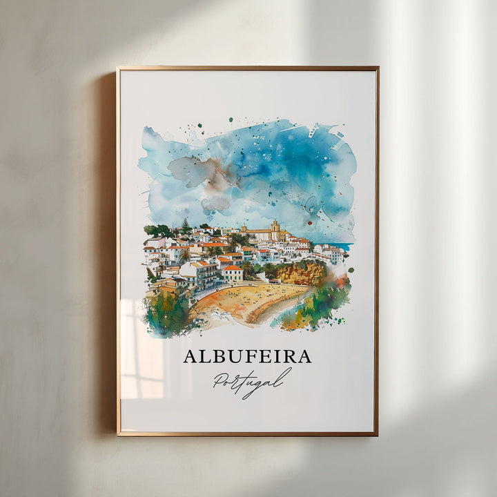 Albufeira Wall Art - Portugal Print