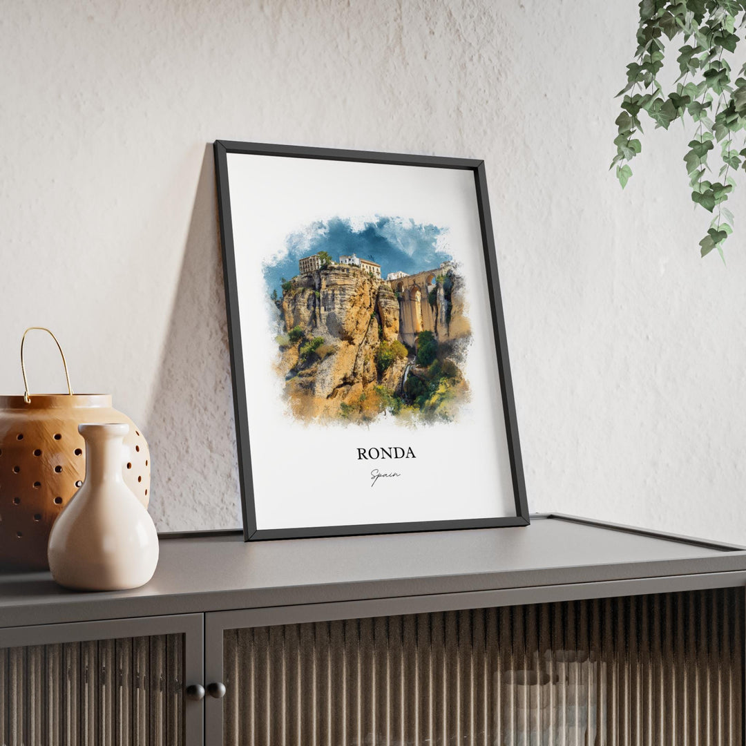 Ronda, Spain – Watercolor Art Print