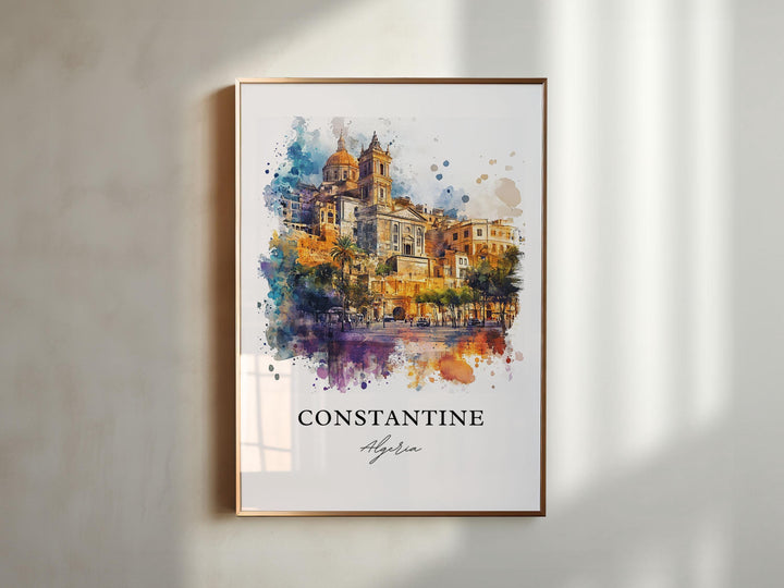 Constantine Wall Art - Algeria Print