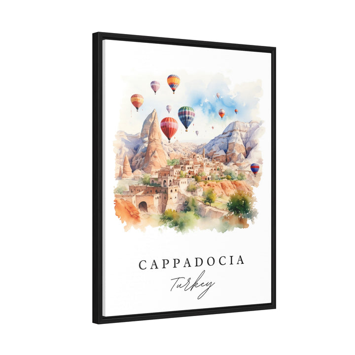 Cappadocia Turkey wall art - Turkey, Cappadocia poster, Cappadocia Wedding gift, Birthday present, Custom Text, Personalized Gift