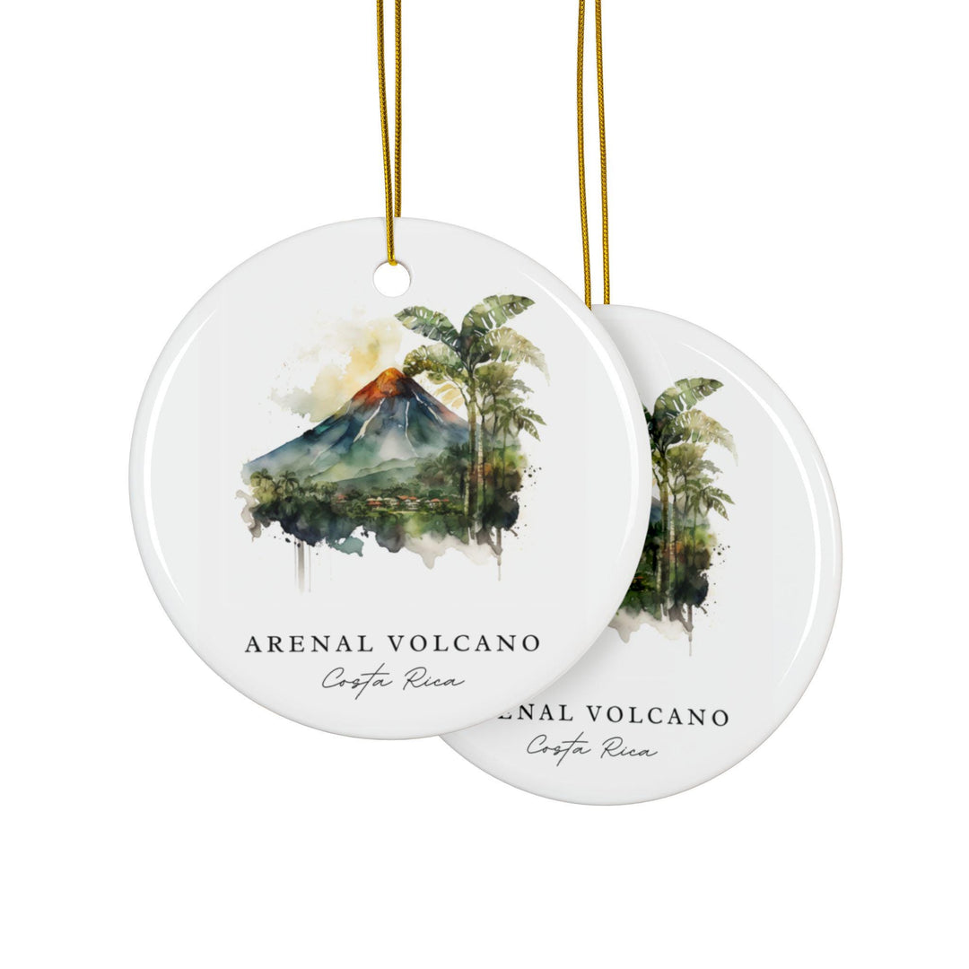 Arenal Volcano, Costa Rica Christmas Ornament