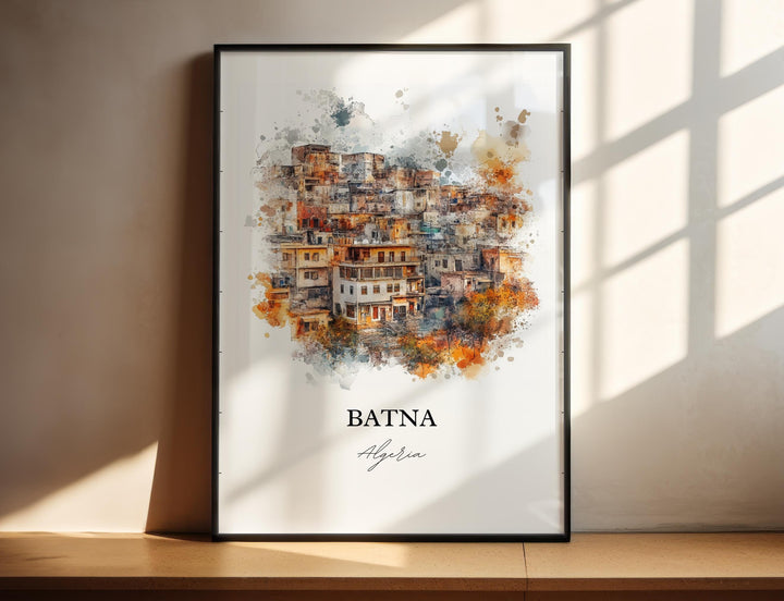 Batna Wall Art - Algeria Print