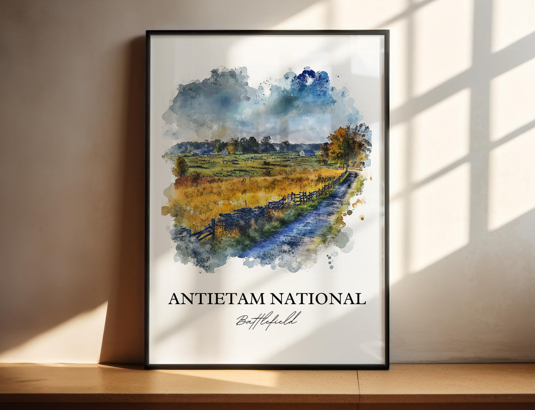 Antietam National Battlefield Wall Art - Maryland Print