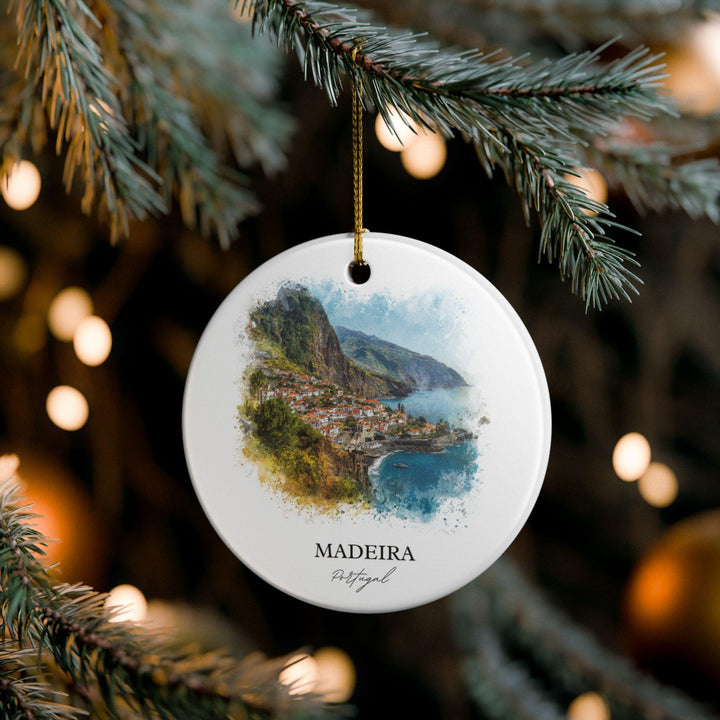 Madeira Ornament: Unique Madeira Portugal Souvenir, Madeira Xmas Decor, and Authentic Madeira Portugal Gift