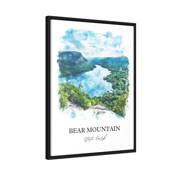 Bear Mountain NY Art, Stony Point NY Print, Hudson Valley Watercolor, Hudson Highlands Gift, Travel Print, Travel Poster, Housewarming Gift