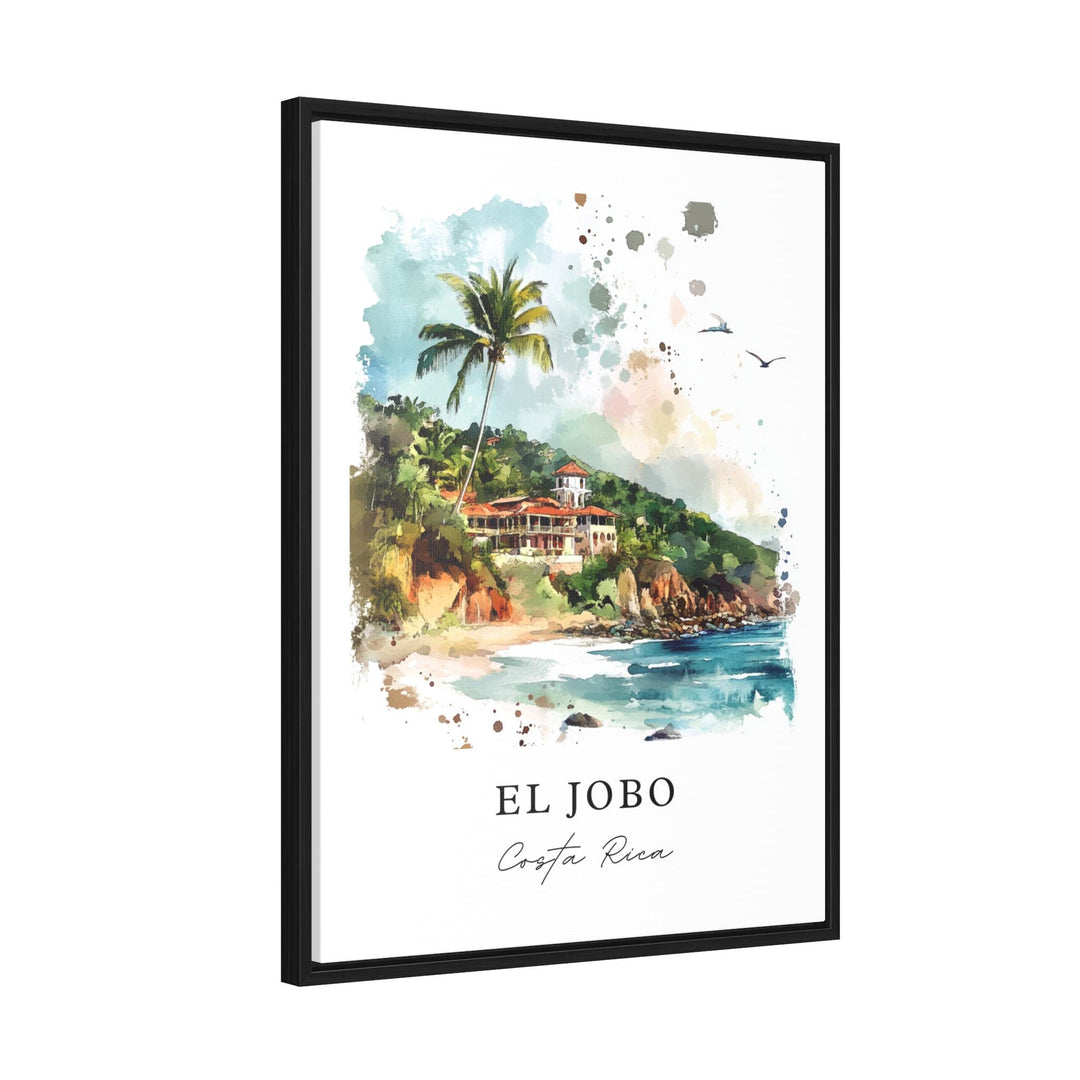 El Jobo Wall Art, El Jobo Costa Rica Print, El Jobo Watercolor Art, Nicaragua Gift,