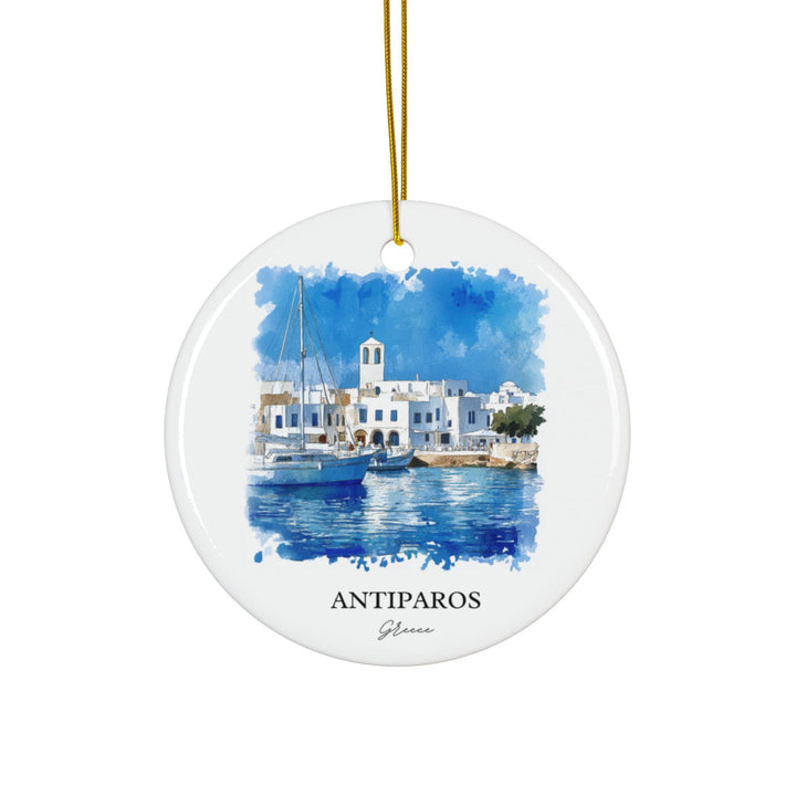 Capture the whitewashed beauty, crystal-clear waters, and relaxed island charm of Antiparos.
