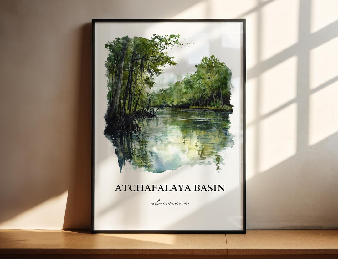Quiet bayous reflect nature&