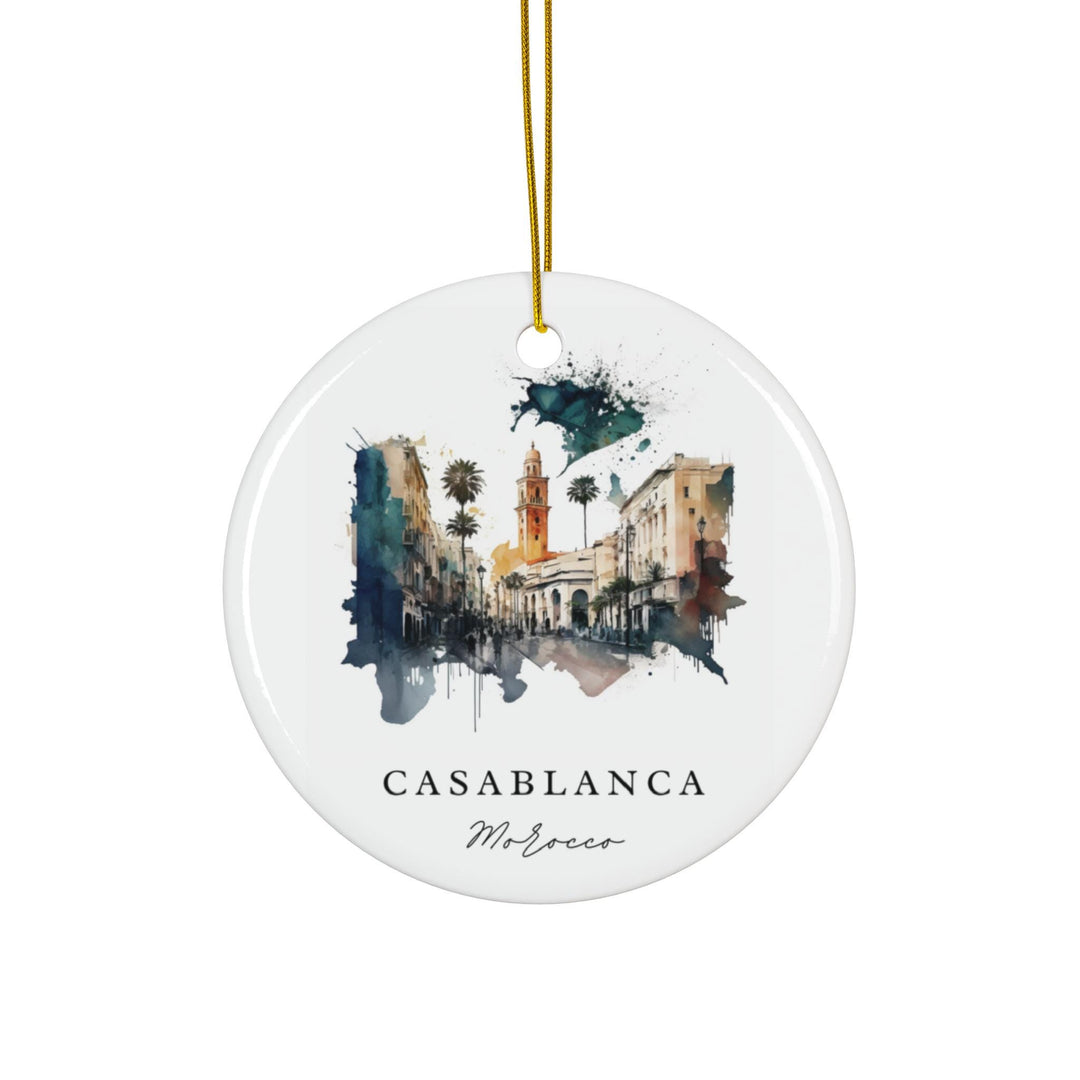 Casablanca's palm-lined boulevards, elegant architecture, and vibrant urban energy.