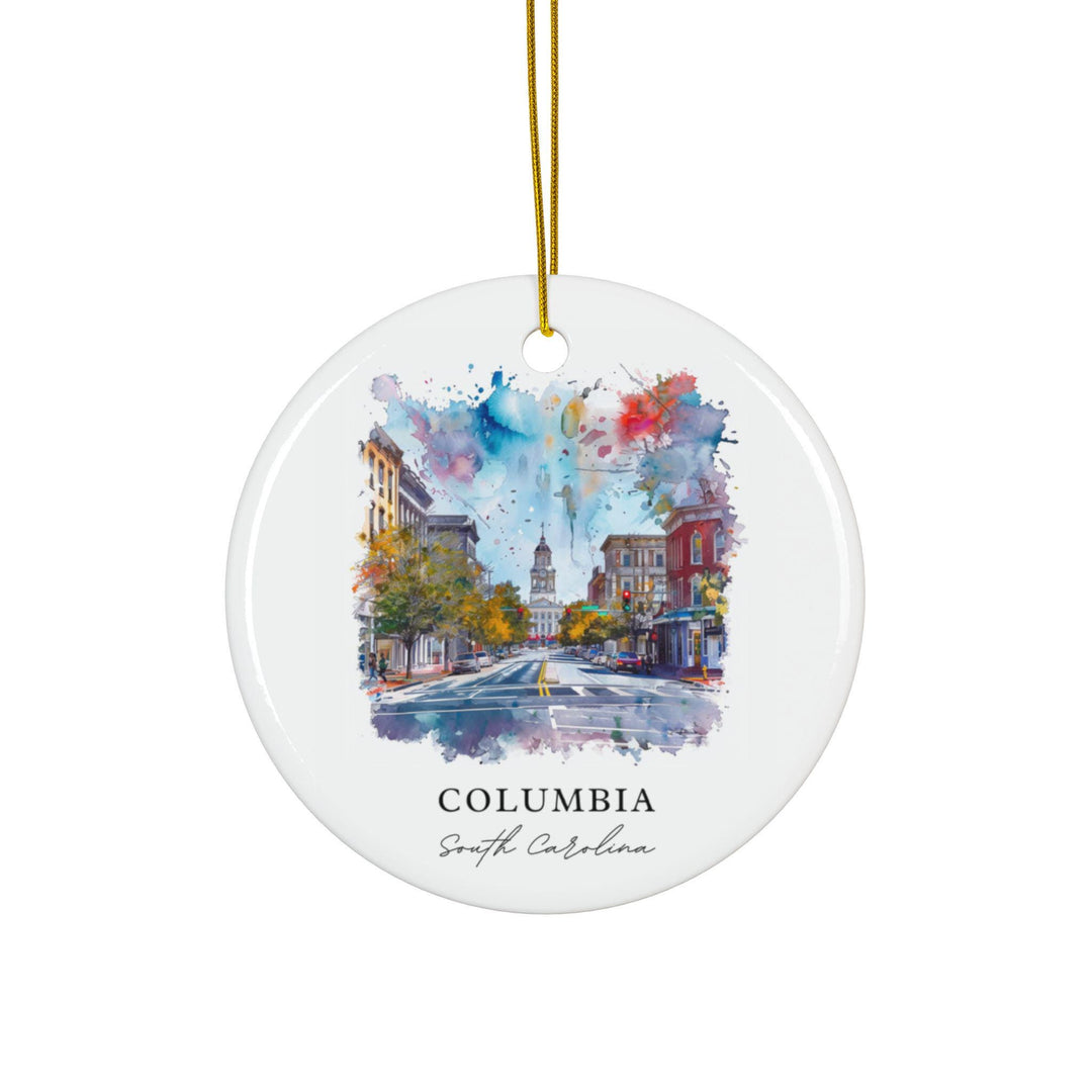 Tree-lined streets welcome every season.