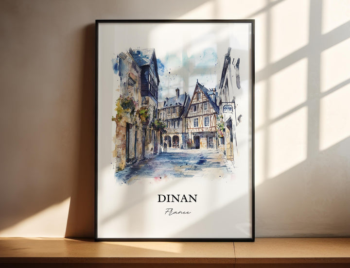 Dinan welcomes every visitor with medieval streets and half timbered homes filled with authentic French charm.