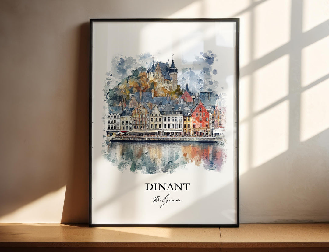 Dinant welcomes every visitor with colorful riverside buildings and dramatic cliffs crowned by a historic citadel.