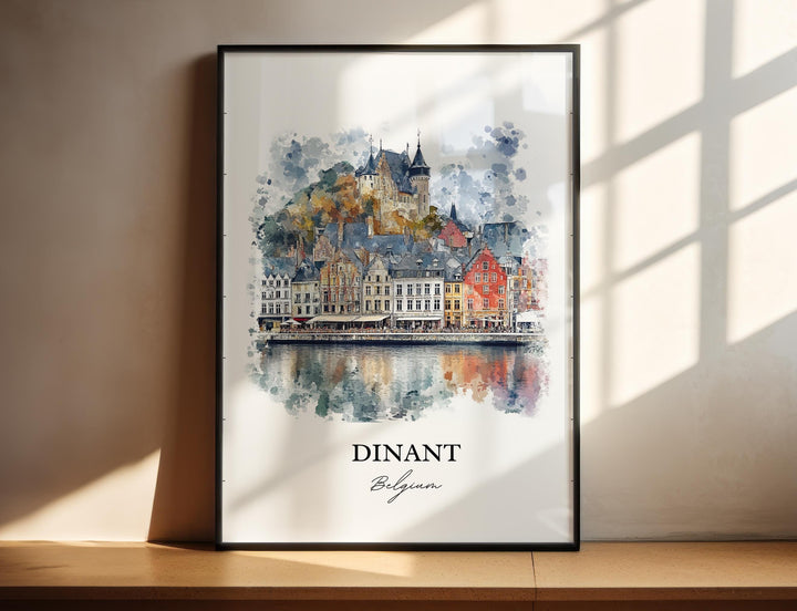 Dinant welcomes every visitor with colorful riverside buildings and dramatic cliffs crowned by a historic citadel.