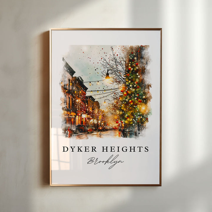 Holiday lights brighten every joyful evening.