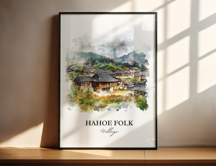 Hahoe Folk Village welcomes every visitor with traditional homes and peaceful surroundings preserving cultural heritage.