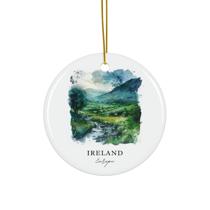 Ireland's timeless beauty, where rolling green landscapes, winding streams, and a deep connection to heritage inspire a sense of peace and belonging.