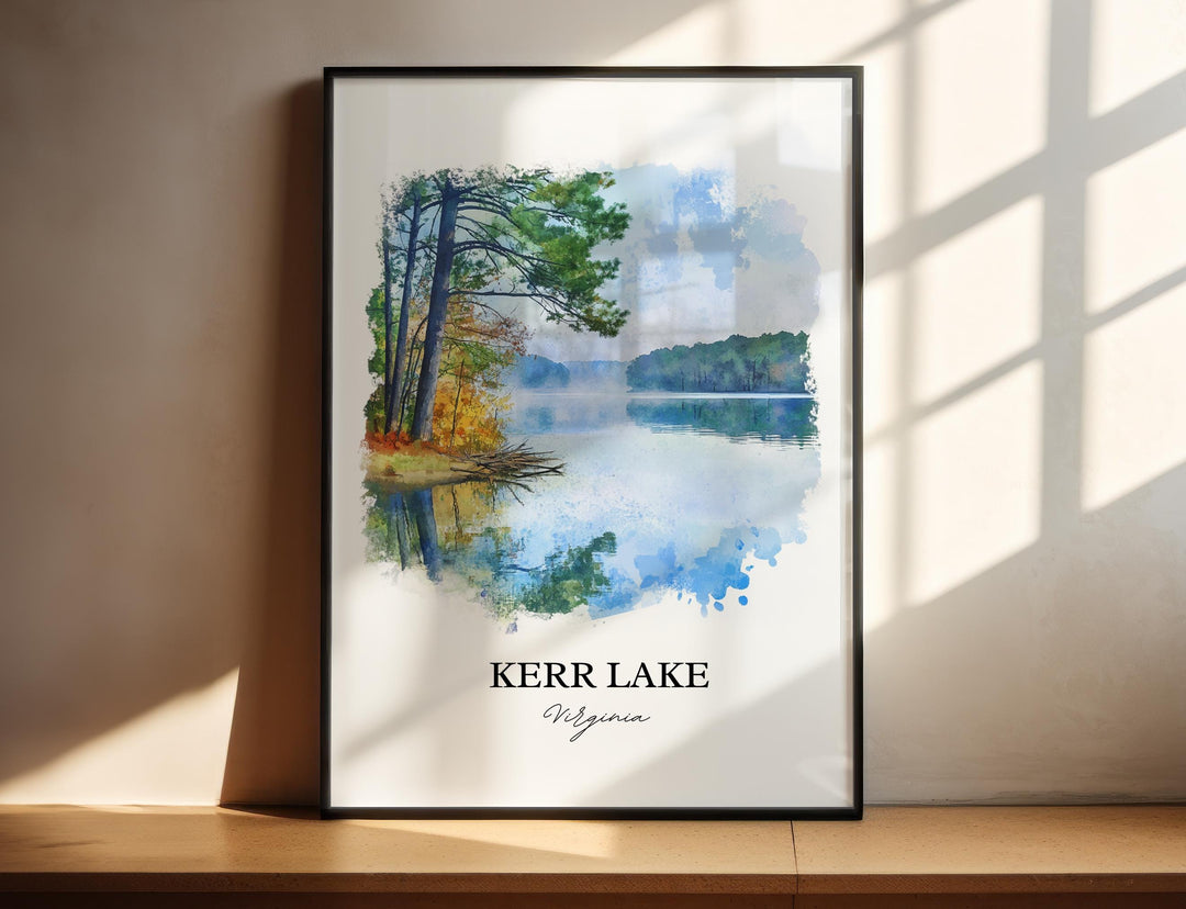 Peaceful waters and scenic woodland shores.