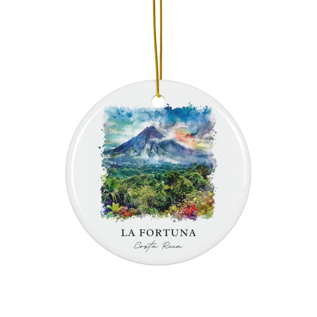 La Fortuna's breathtaking beauty, where lush rainforests, vibrant wildlife, and the iconic Arenal Volcano showcase the adventurous spirit of Costa Rica.