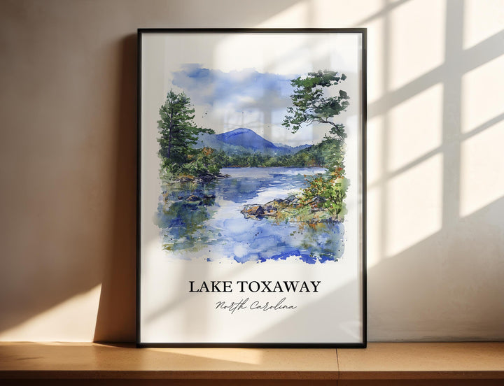 Mountain waters inspire lasting serenity.